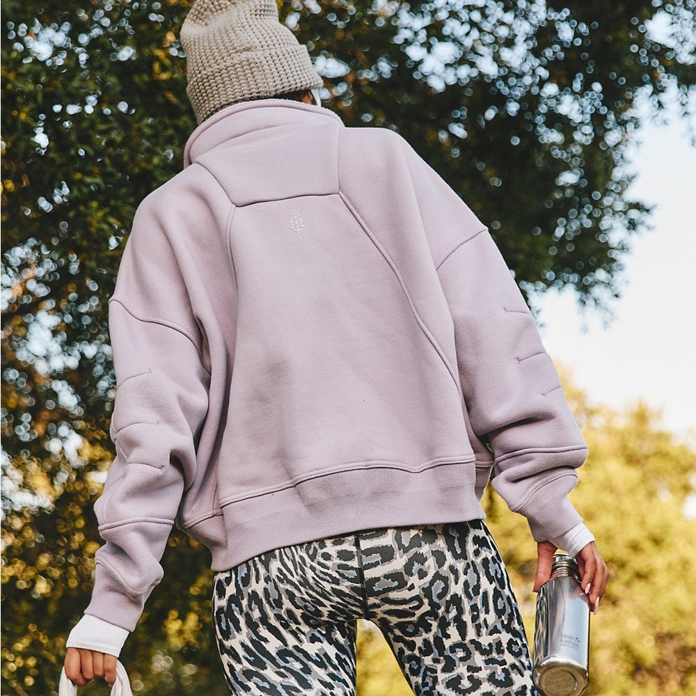 Free People A Cut Above Zip-up! BRAND NEW WITH TAGS - Picture 3 of 8